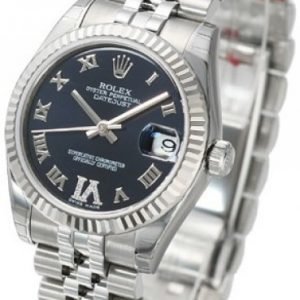 Rolex Datejust Midsize 178274-0088 Kello Violetti / Teräs