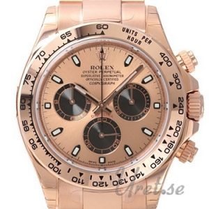 Rolex Daytona 116505-0001 Kello Samppanja / 18k Punakultaa