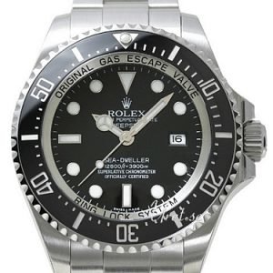 Rolex Deep Sea 116660-0001 Kello Musta / Teräs