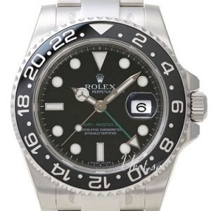 Rolex Gmt-Master Ii 116710ln-0001 Kello Musta / Teräs