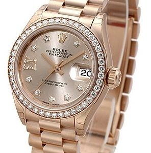 Rolex Lady-Datejust 28 279135rbr-0003 Kello Samppanja / 18k