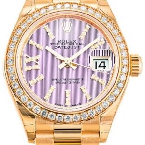 Rolex Lady-Datejust 28 279138rbr-0010 Kello Violetti / 18k