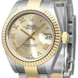 Rolex Lady-Datejust 28 279173-0010 Kello Kullattu / 18k