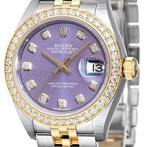 Rolex Lady-Datejust 28 279383rbr-0015 Kello Violetti / 18k