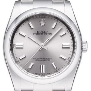 Rolex Perpetual 36 116000-0009 Kello Hopea / Teräs