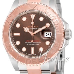 Rolex Yacht-Master 116621-0001 Kello Ruskea / 18k Punakultaa