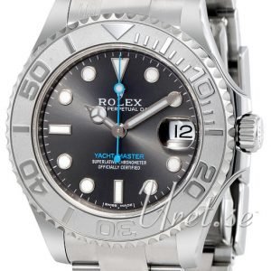 Rolex Yacht-Master 37 268622-0002 Kello Harmaa / Teräs