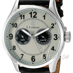 S.Coifman Dress Sc0315 Kello Hopea / Nahka