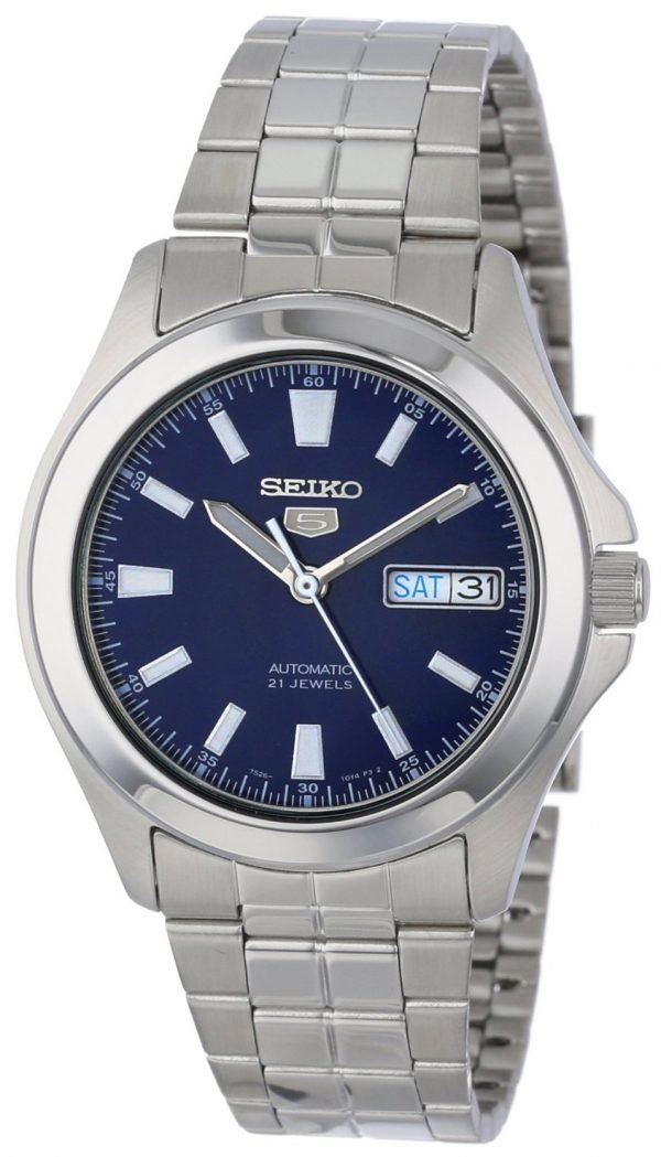 Seiko 5 Snkl07 Kello Sininen / Teräs