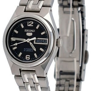 Seiko 5 Symk33k1 Kello Musta / Teräs