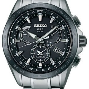 Seiko Astron Sse045j1 Kello Musta / Titaani