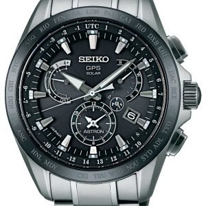 Seiko Astron Sse045j1 Kello Musta / Titaani