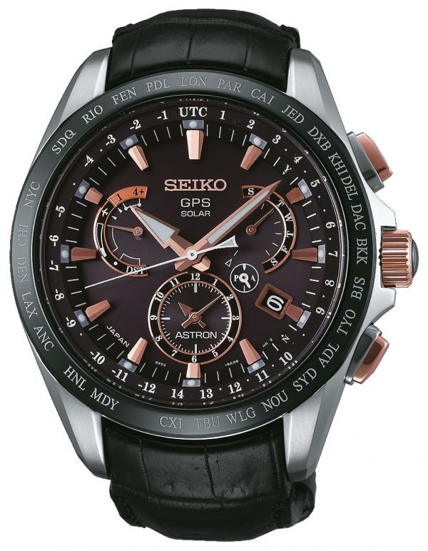 Seiko Astron Sse061j1 Kello Musta / Nahka