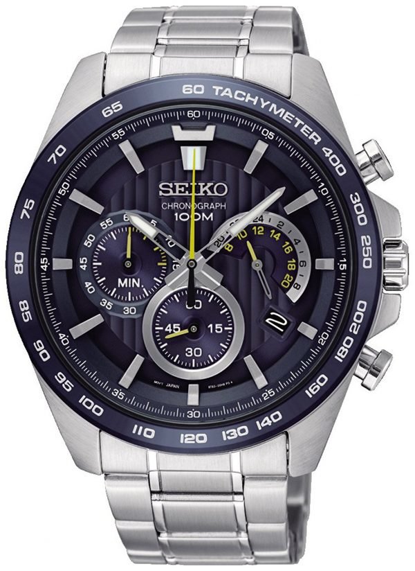 Seiko Chronograph Ssb301p1 Kello Sininen / Teräs