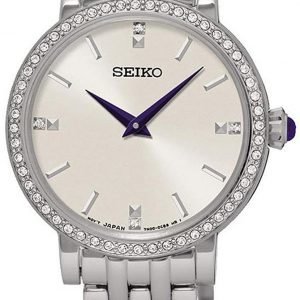 Seiko Dress Ladies Sfq811p1 Kello Hopea / Teräs