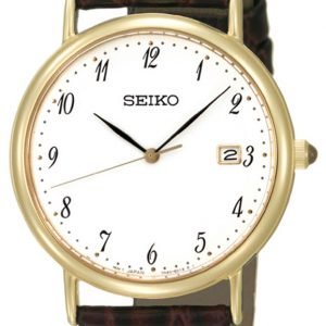 Seiko Dress Ladies Skk700p1 Kello Valkoinen / Nahka