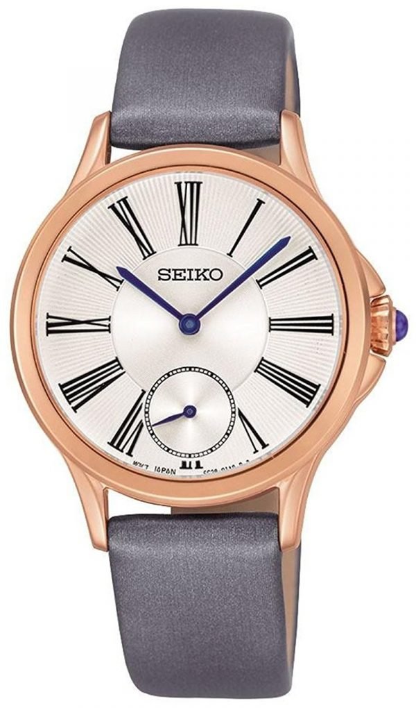 Seiko Dress Ladies Srkz54p1 Kello Hopea / Nahka