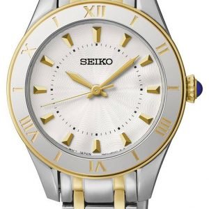 Seiko Dress Ladies Srz432p1 Kello Hopea / Kullansävytetty