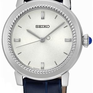 Seiko Dress Ladies Srz451p1 Kello Valkoinen / Nahka