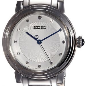 Seiko Dress Ladies Srz479p1 Kello Hopea / Teräs