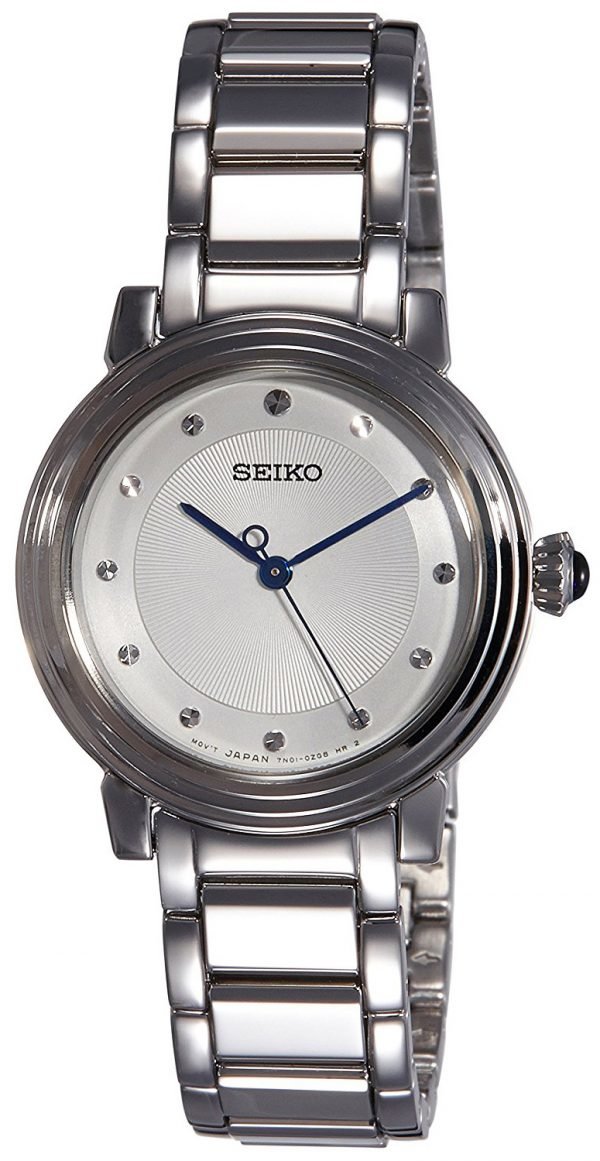 Seiko Dress Ladies Srz479p1 Kello Hopea / Teräs