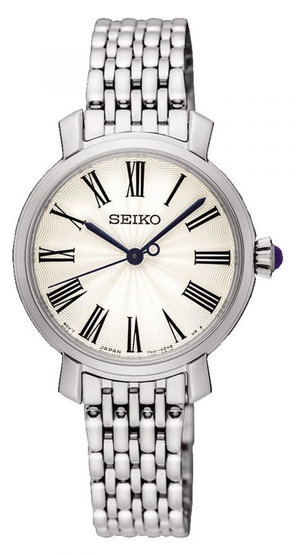 Seiko Dress Ladies Srz495p1 Kello Valkoinen / Teräs