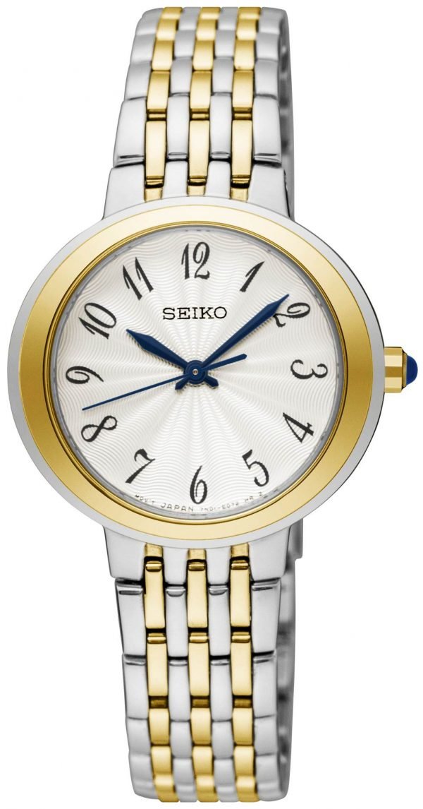 Seiko Dress Ladies Srz506p1 Kello Hopea / Kullansävytetty