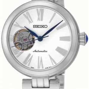 Seiko Dress Ladies Ssa863k1 Kello Valkoinen / Teräs