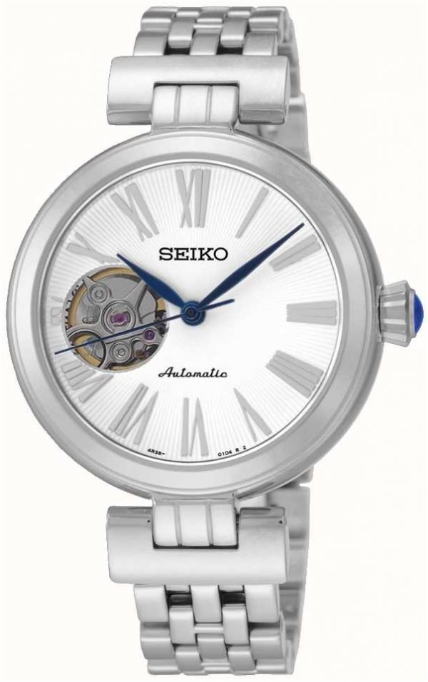 Seiko Dress Ladies Ssa863k1 Kello Valkoinen / Teräs