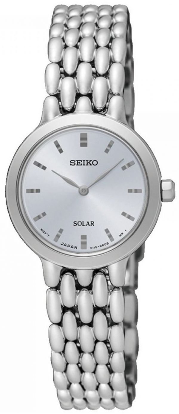 Seiko Dress Ladies Sup347p1 Kello Hopea / Teräs