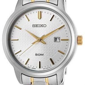 Seiko Dress Ladies Sur745p1 Kello Valkoinen / Kullansävytetty