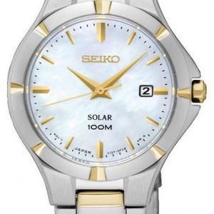 Seiko Dress Ladies Sut294p1 Kello Valkoinen / Kullansävytetty