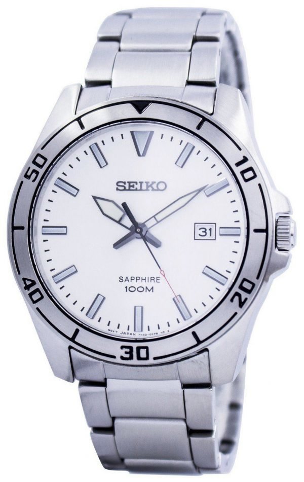 Seiko Dress Sgeh59p1 Kello Hopea / Teräs