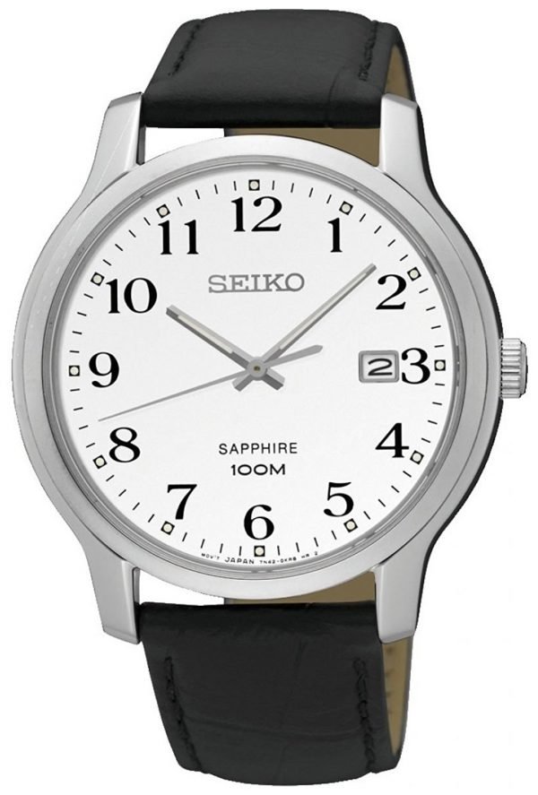 Seiko Dress Sgeh69p1 Kello Valkoinen / Nahka