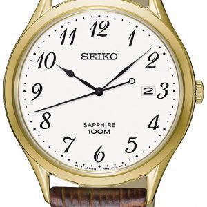 Seiko Dress Sgeh78p1 Kello Valkoinen / Nahka