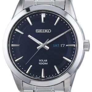 Seiko Dress Sne361p1 Kello Sininen / Teräs