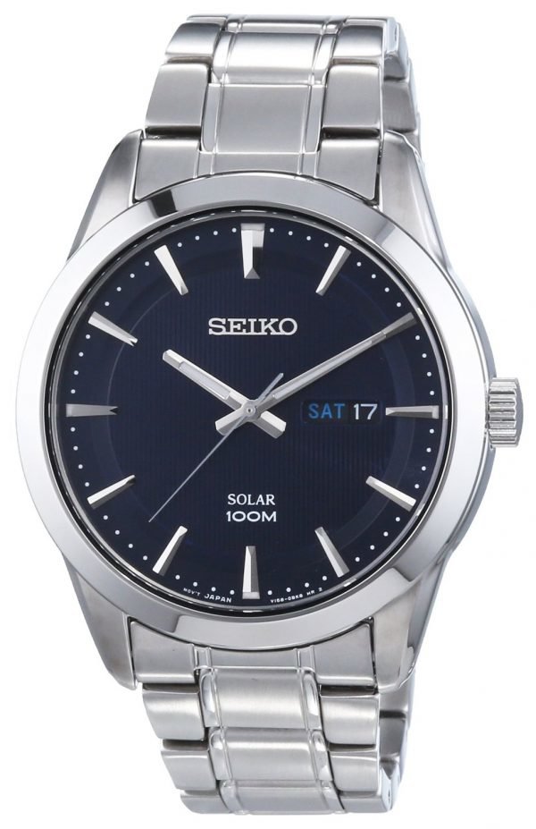 Seiko Dress Sne361p1 Kello Sininen / Teräs