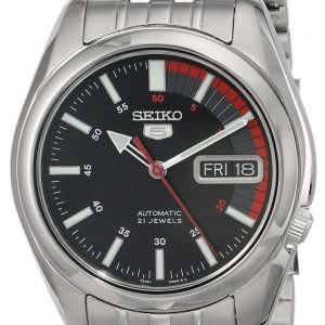 Seiko Dress Snk375k1 Kello Musta / Teräs