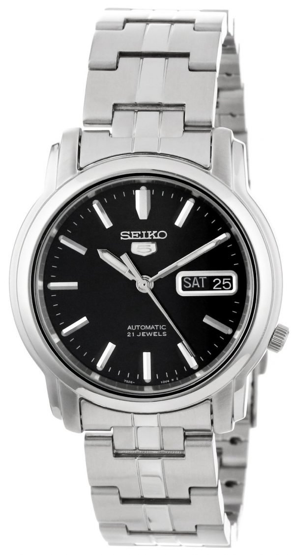 Seiko Dress Snkk71 Kello Musta / Teräs