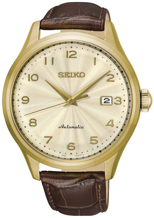 Seiko Dress Srpc22k1 Kello Samppanja / Nahka