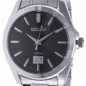 Seiko Dress Sur009p1 Kello Musta / Teräs