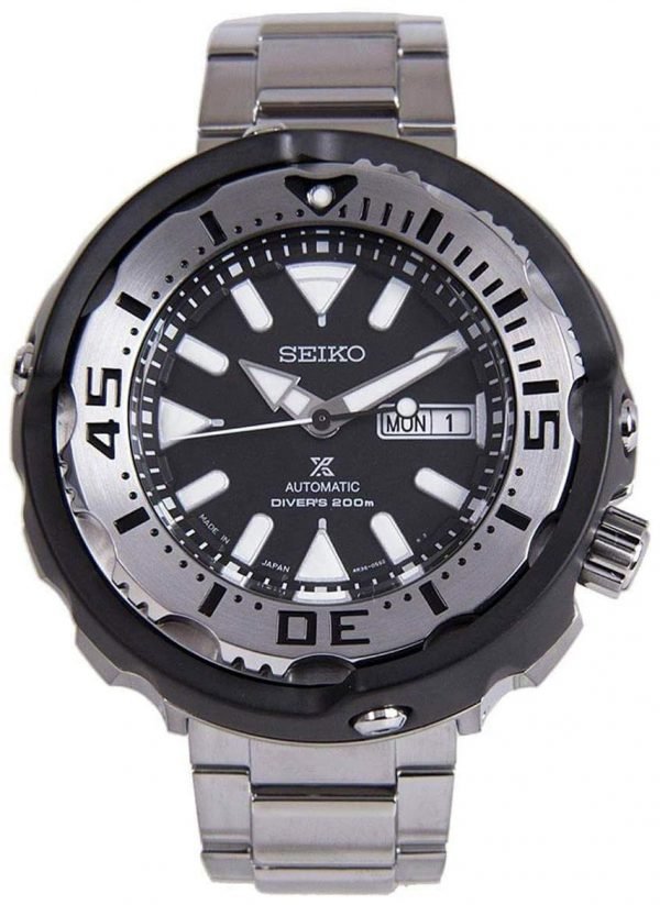 Seiko Prospex Srpa79k1 Kello Musta / Teräs