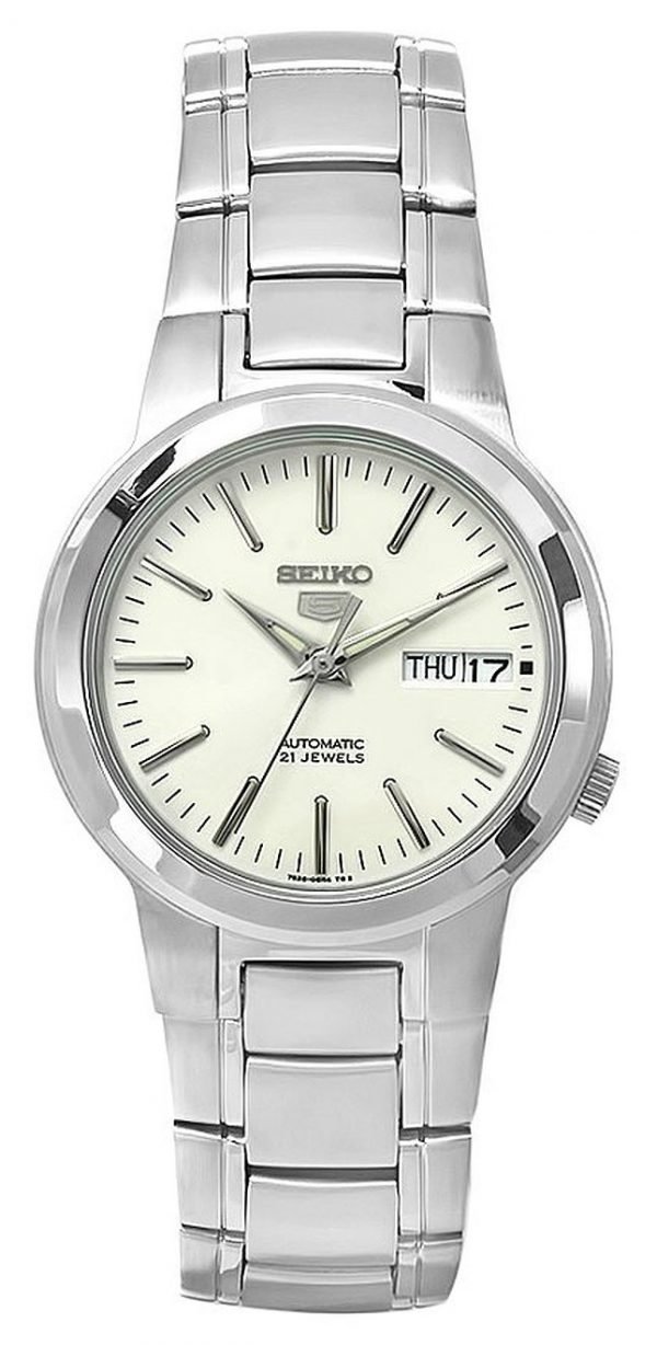 Seiko Snka01k1 Kello Valkoinen / Teräs