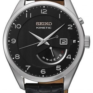 Seiko Srn051p1 Kello Musta / Nahka