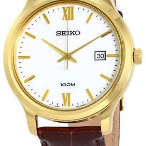 Seiko Sur226p1 Kello Valkoinen / Nahka