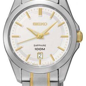 Seiko Sxdf59p1 Kello Hopea / Kullansävytetty Teräs