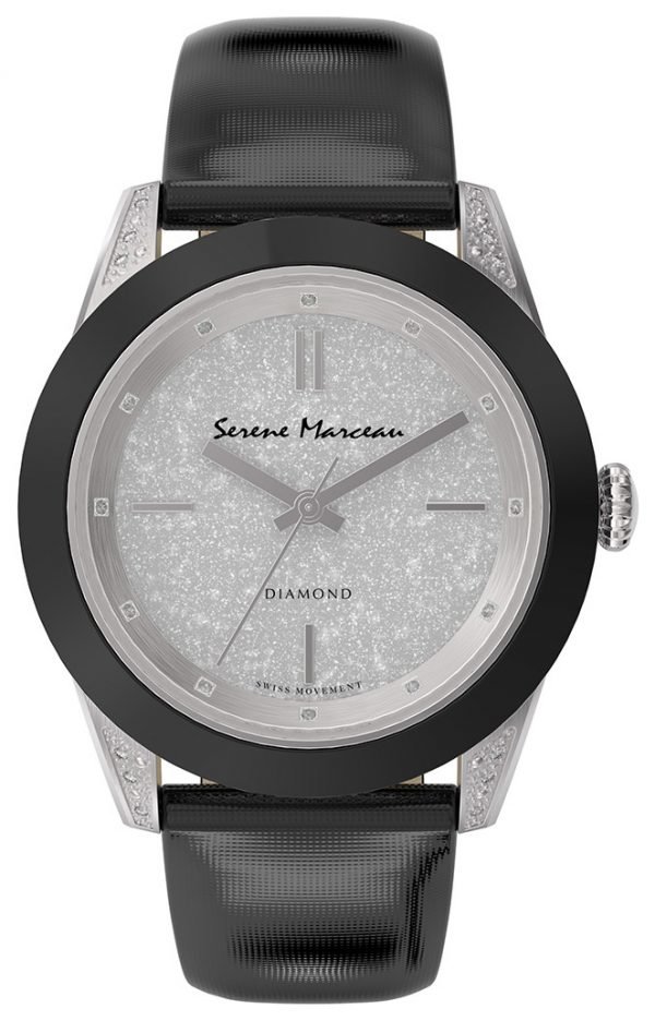 Serene Marceau Diamond Pigalle S002.07 Kello Valkoinen / Nahka