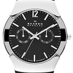 Skagen 583xlslb Kello Musta / Nahka