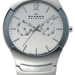 Skagen 583xlsxc Kello Hopea / Teräs