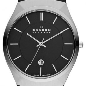 Skagen 925xlslb Kello Musta / Nahka